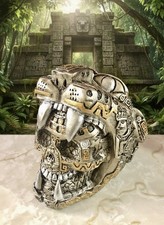 Teschio Con Calendario Maya 