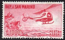 SAN MARINO 1961 - A138- Aerea