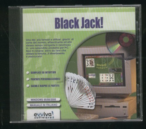 Black jack carte - black, rom