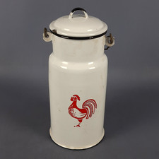 Lattiera In Metallo Smaltato