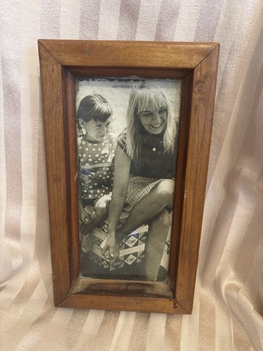 Cornice vintage legno - vintage, in