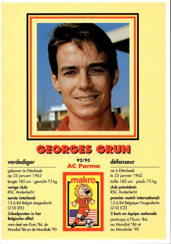 Cartolina calciatore 1992 - cartolina, #