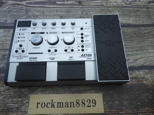 Korg ax10a toneworks pedale - korg,