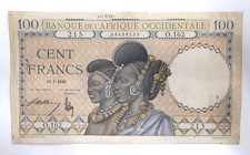 Banconota 100 franchi africa - 100,