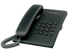 Panasonic KX-TS500FXB Telefono Fisso POE Ufficio regolazione volume Cornetta