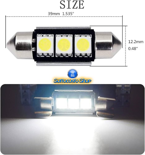 Lampadine siluro 39mm - lampadine, 3