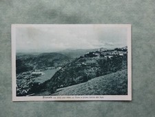 Cartolina Brunate con vista su Como e primo bacino del lago