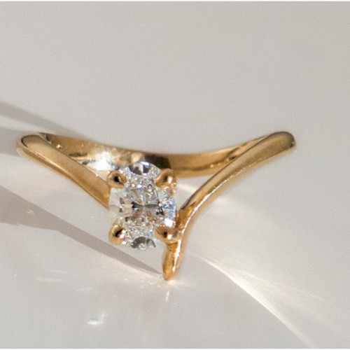 Fede nuziale diamante - diamante, taglio