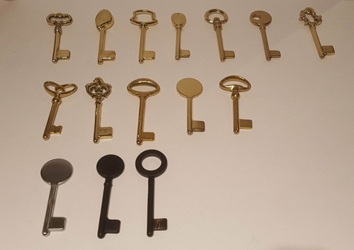 Chiave ottone per porte - in,