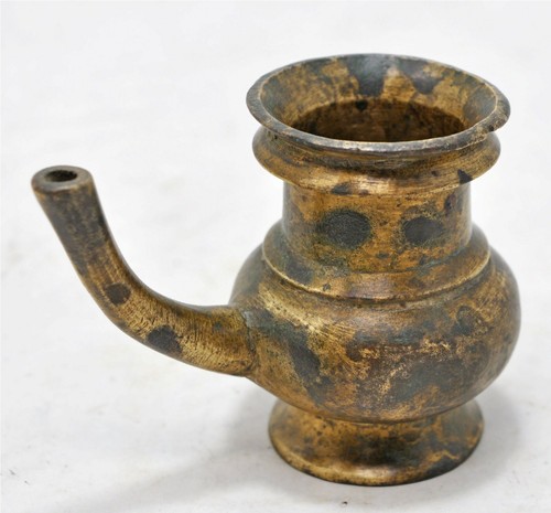 Antico ottone acqua bere - antico,