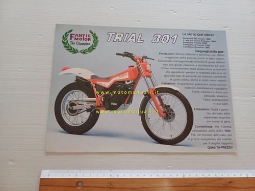 Fantic trial 301 1985 - trial,