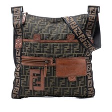 Fendi Zucca Canvas FF Flat