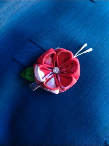 Fermaglio capelli fiore - capelli,