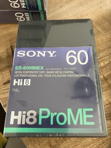 Sony hi8 metal videocassetta - metal-e,