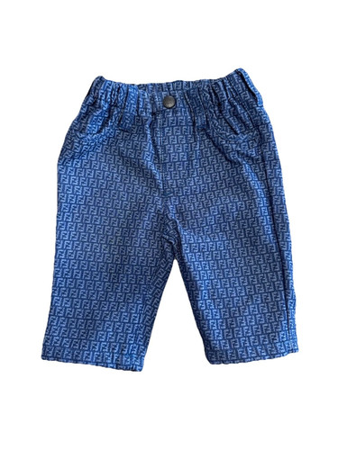 Pantalone jeans fendi bambino - pantalone,