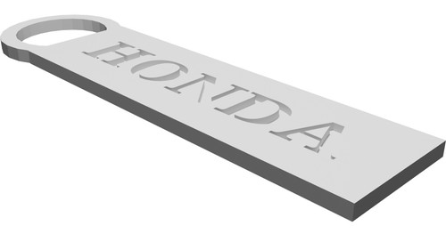 Portachiavi badge logo honda - portachiavi,