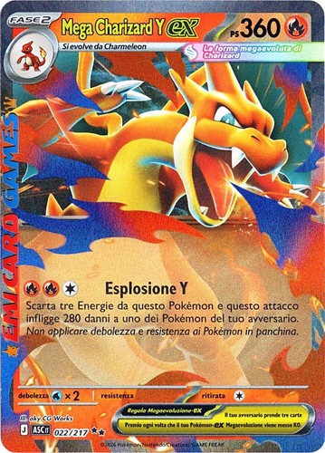 Mega charizard 022 - mega, 022/217