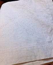 Antico lenzuolo cotone - in, con