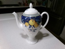 CAFFETTIERA IN LEGNO DI CEDRI CON COPERCHIO