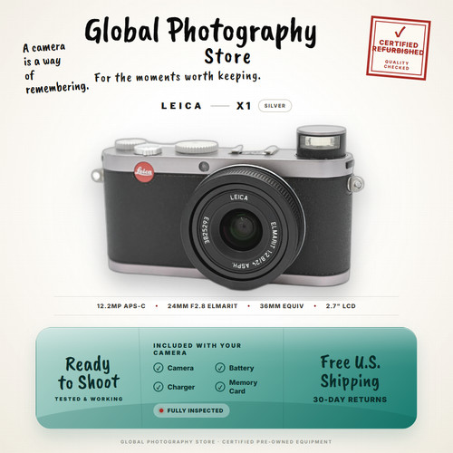 Leica silver 12mp - x1, aps-c