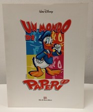 Catalogo Mostra UN MONDO DI PAPERI WALT DISNEY NAPOLI 1998 ELIO DE ROSA