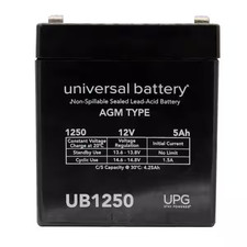 12-Volt 5 Ah F2 Terminal