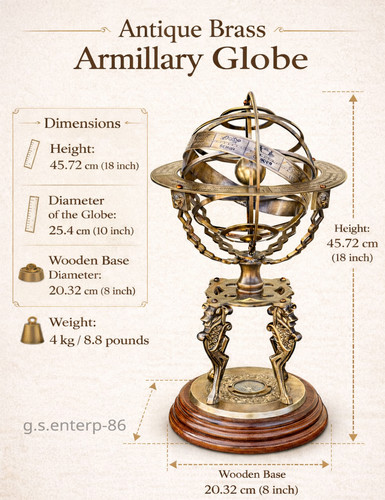 Antico globo astrolabio
