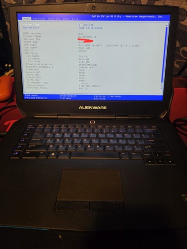 Dell alienware gaming - alienware, 15