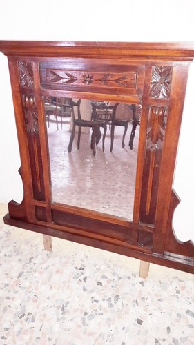 Antica specchiera noce - antica,