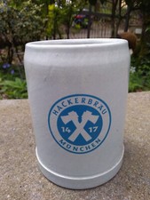 Gfw2ql - Antichi Hackerbräu Munich Ceramica Boccale Birra Vintage Del 1900 - 1