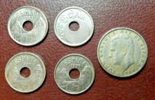 5 European coins pre euro