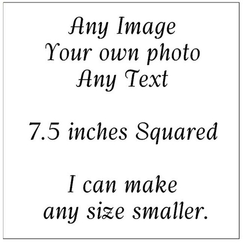 Cake topper carta wafer