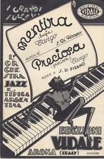 MENTIRA - PRECIOSA  S. Di Piramo # SPARTITO - Tanghi