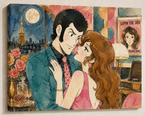 Quadro lupin margot - quadro,