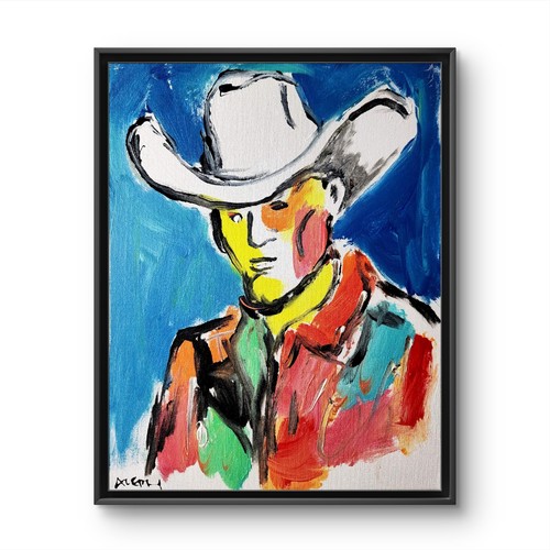 Quadro astratto espressionista