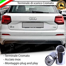 Terminale scarico cromato - scarico,