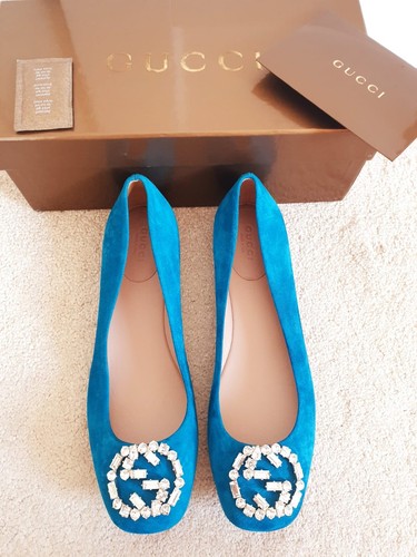 Nuove ballerine gucci turchese - ballerine,