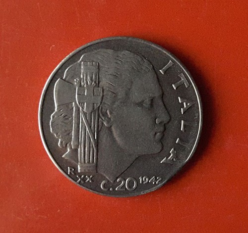 Centesimi 1942 errore - 20,