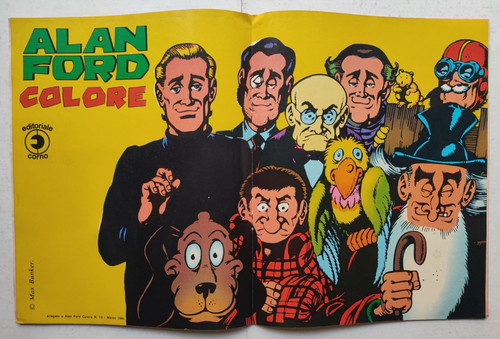 Alan ford colore - 10, poster