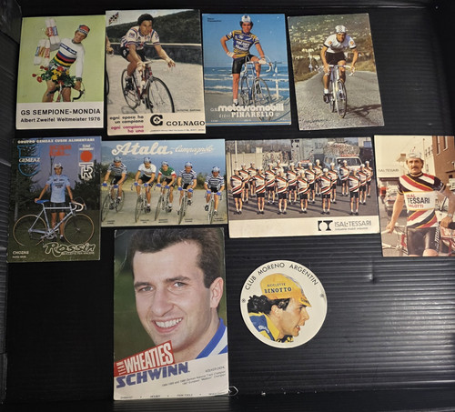 Lotto cartoline ciclismo