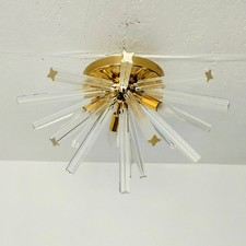 Lampadario Sputnik Vintage Murano Dichiarazione Italiana Illuminazione Luce Plafoniera