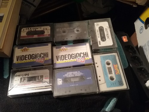 Lotto cassette commodore - 39,