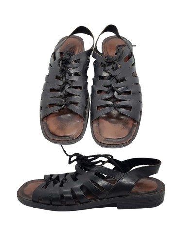 Scarpe romano pelle vintage - scarpe,