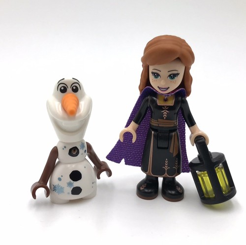 Lego anna vestito nero - anna, olaf