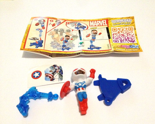 Kinder marvel captain america - marvel,