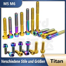 Vite titanio M5 M6 DIN912