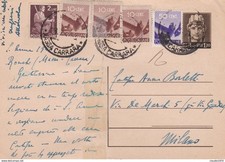 INTERO POSTALE LIRE. 1.20 CON