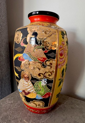 Vaso satsuma giapponese - vaso,