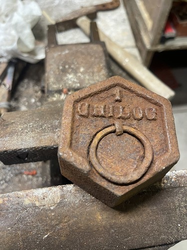 Peso antico per stadera - peso,