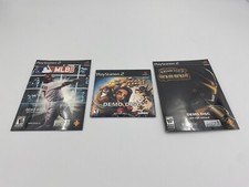 NEW PS2 Demo Disc Lot MLB